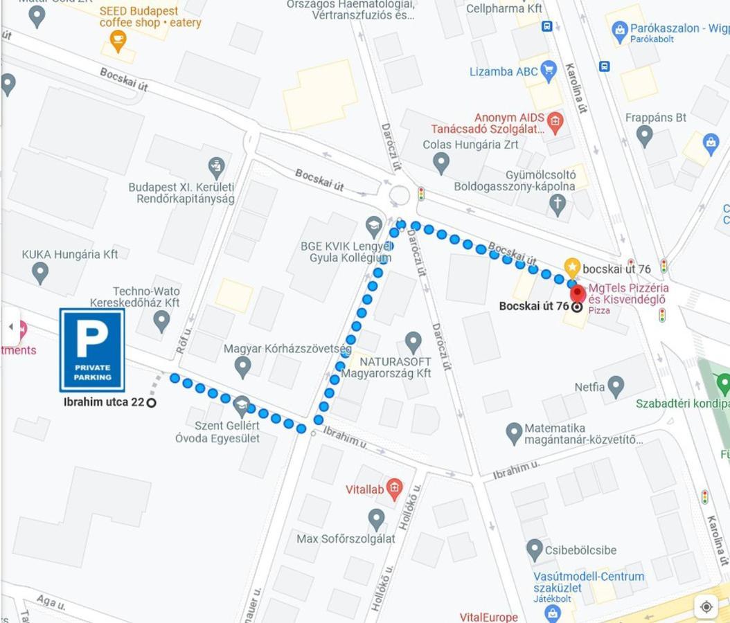 Mgtels Apartman - With Private Parking Budapest Exterior foto